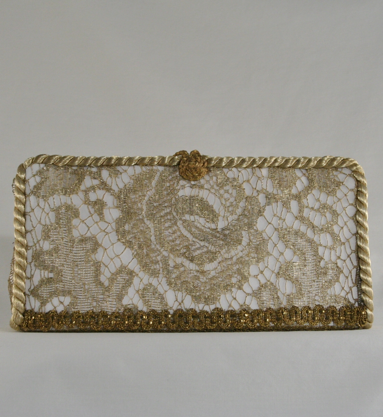 Antique Lace Wedding Clutch - Image 4