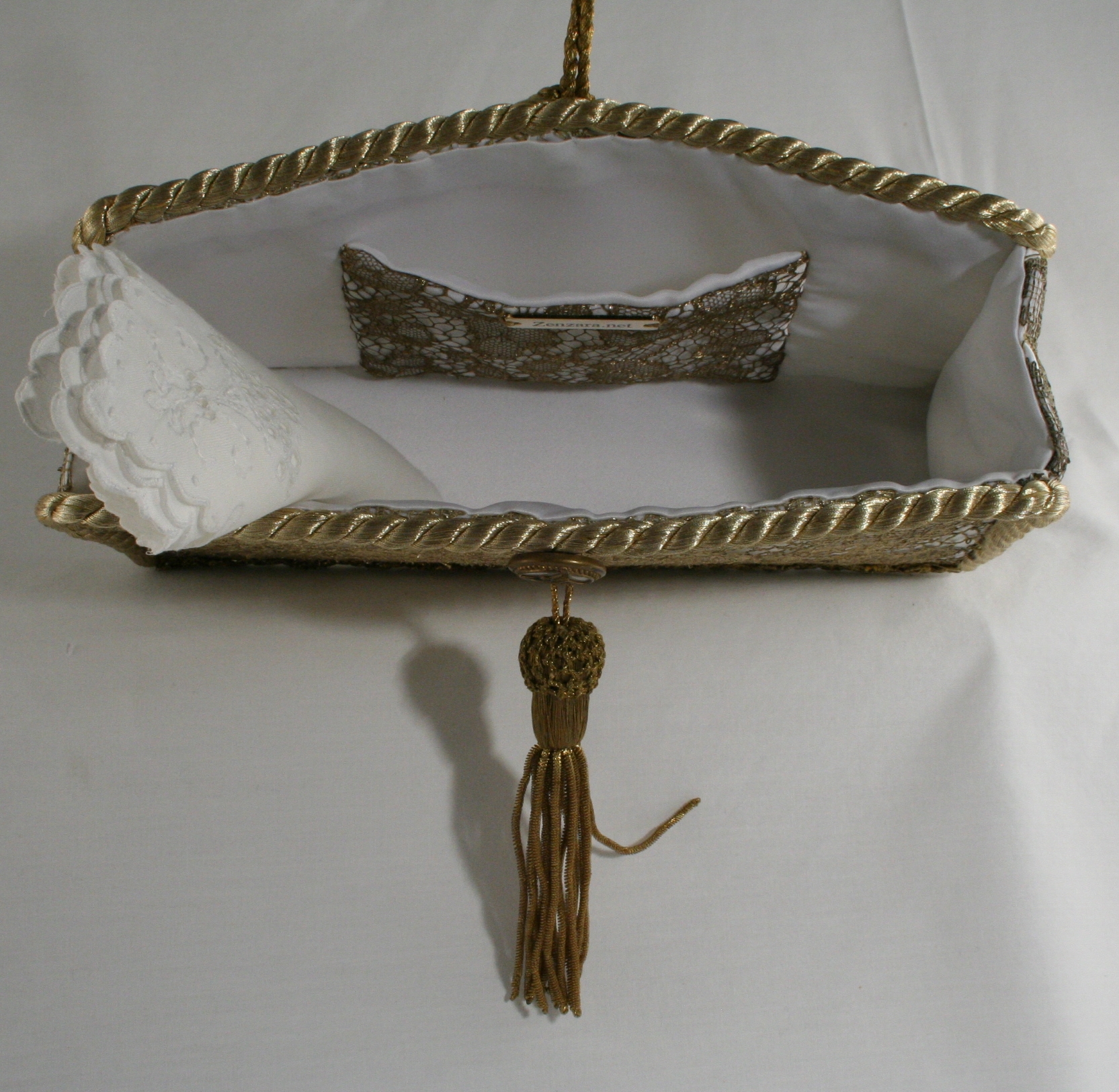 Antique Lace Wedding Clutch - Image 6