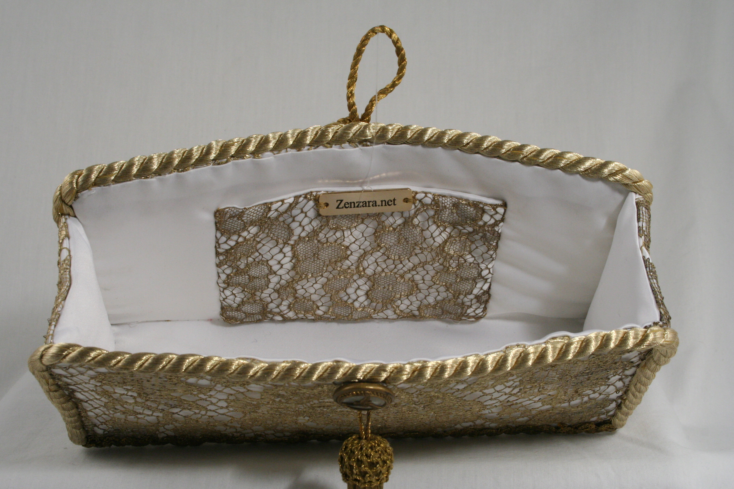Antique Lace Wedding Clutch - Image 7