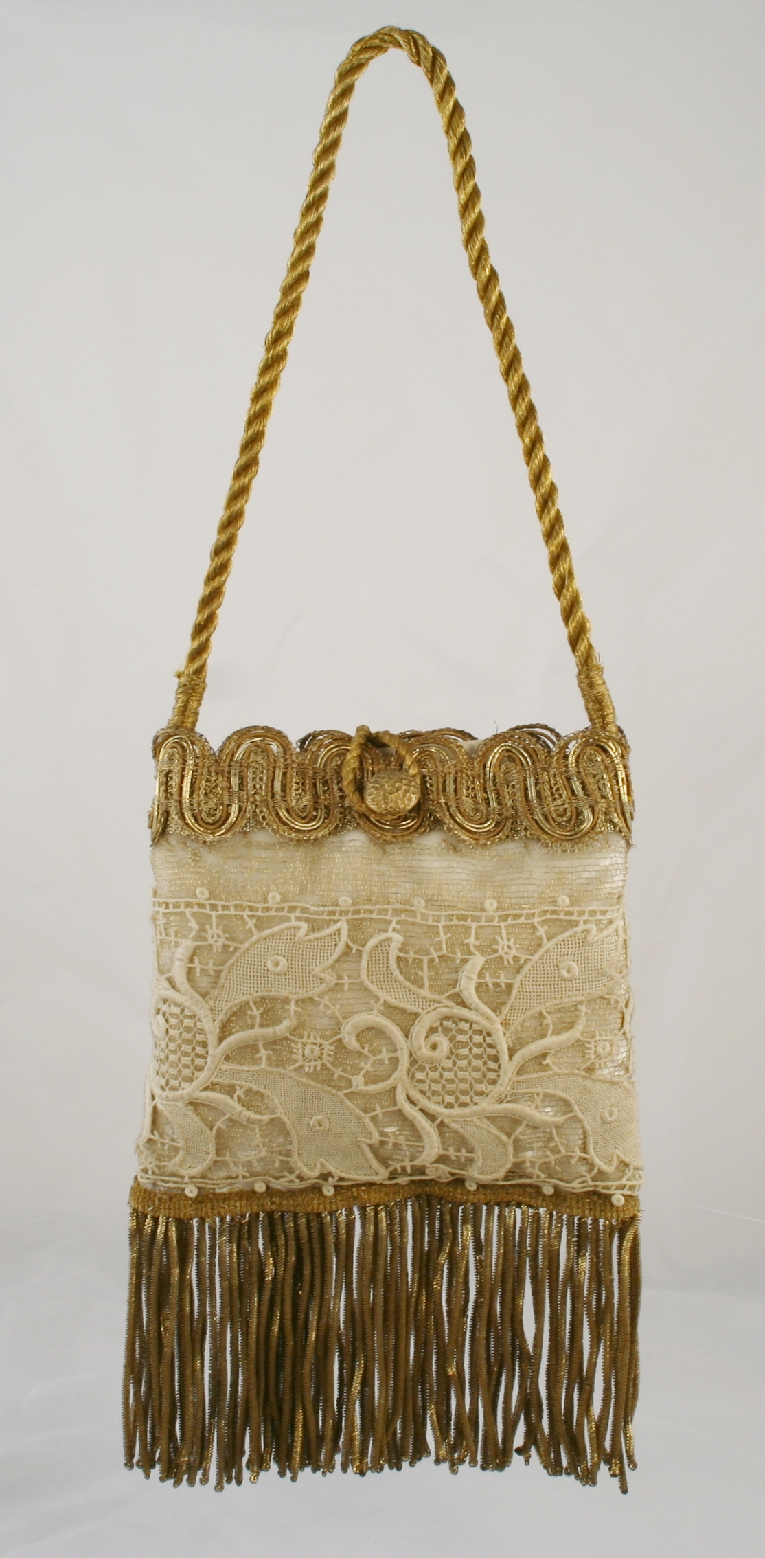 French Antique Bridal Poche - Image 8
