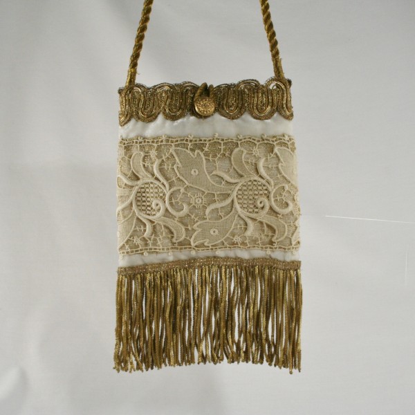 French Antique Bridal Poche