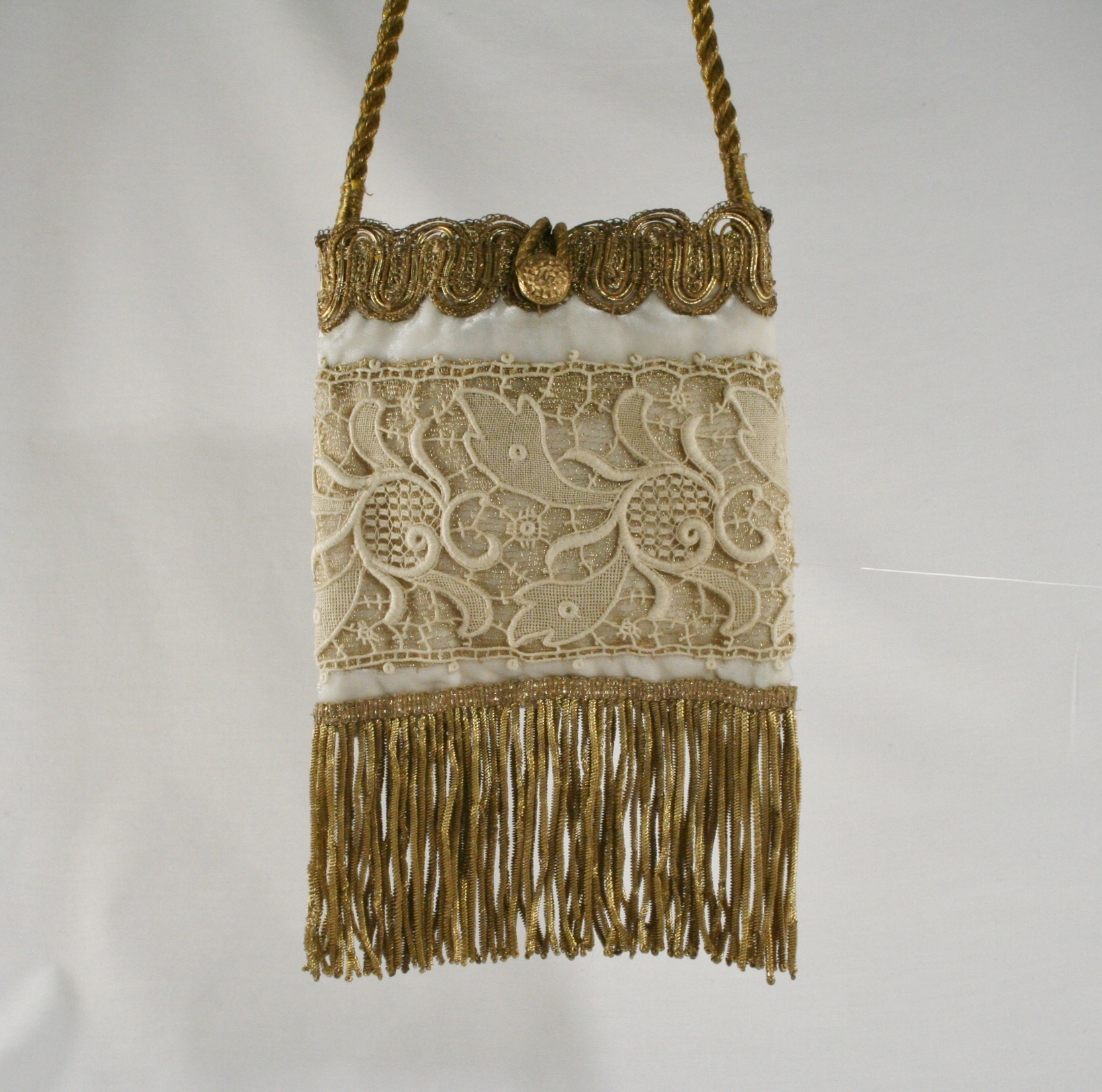 French Antique Bridal Poche