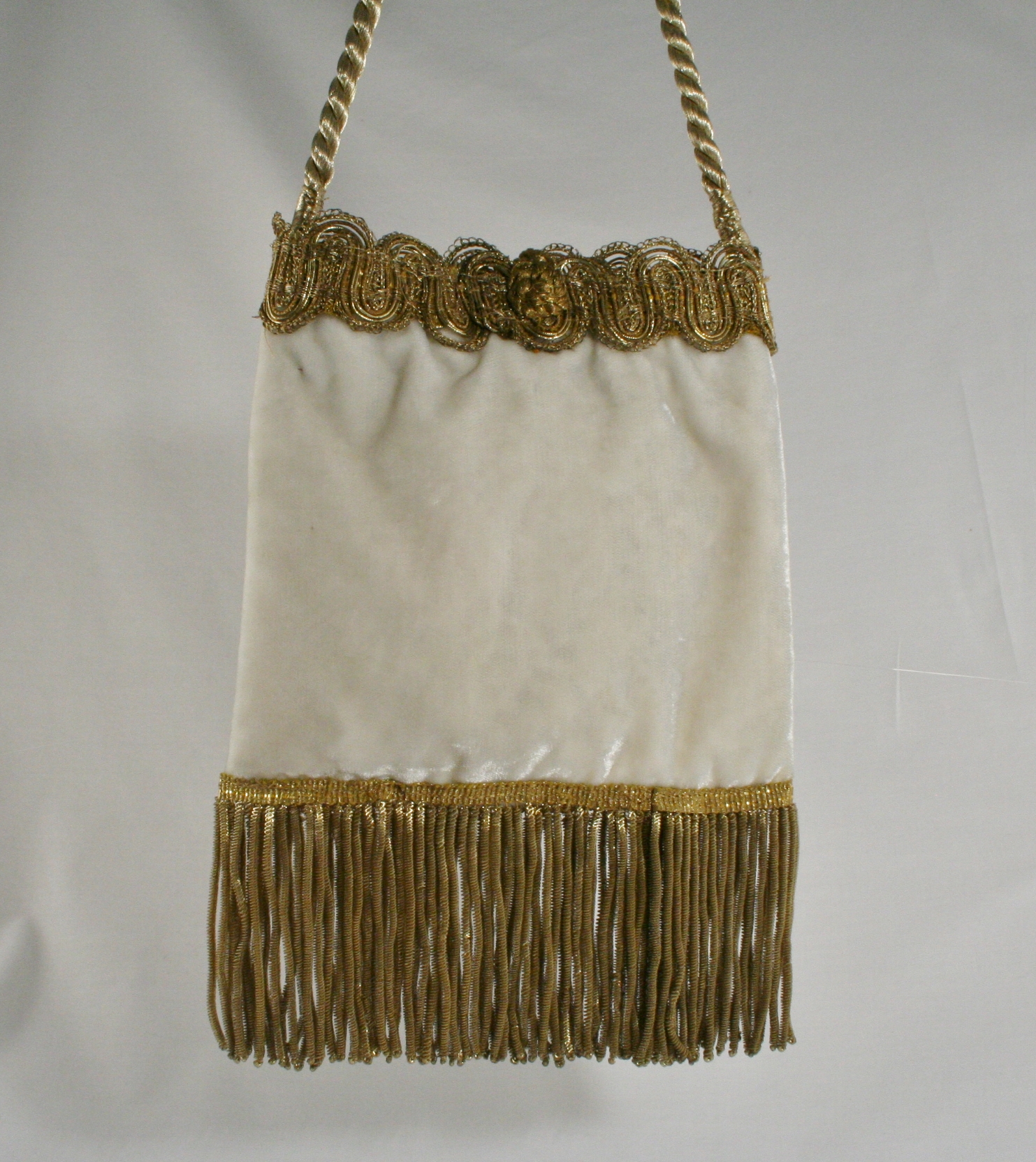 Antique Wedding Poche of Hearts and Roses - Image 3