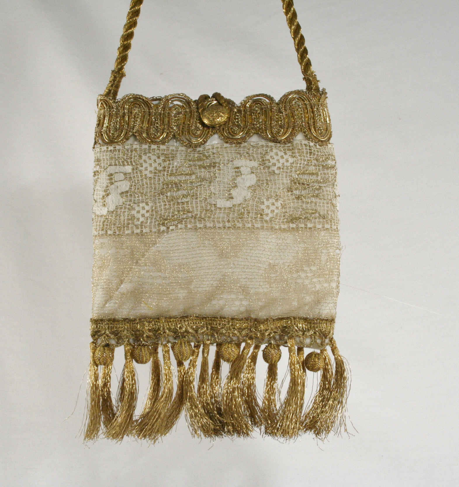 Delicate Antique Lace Wedding Poche