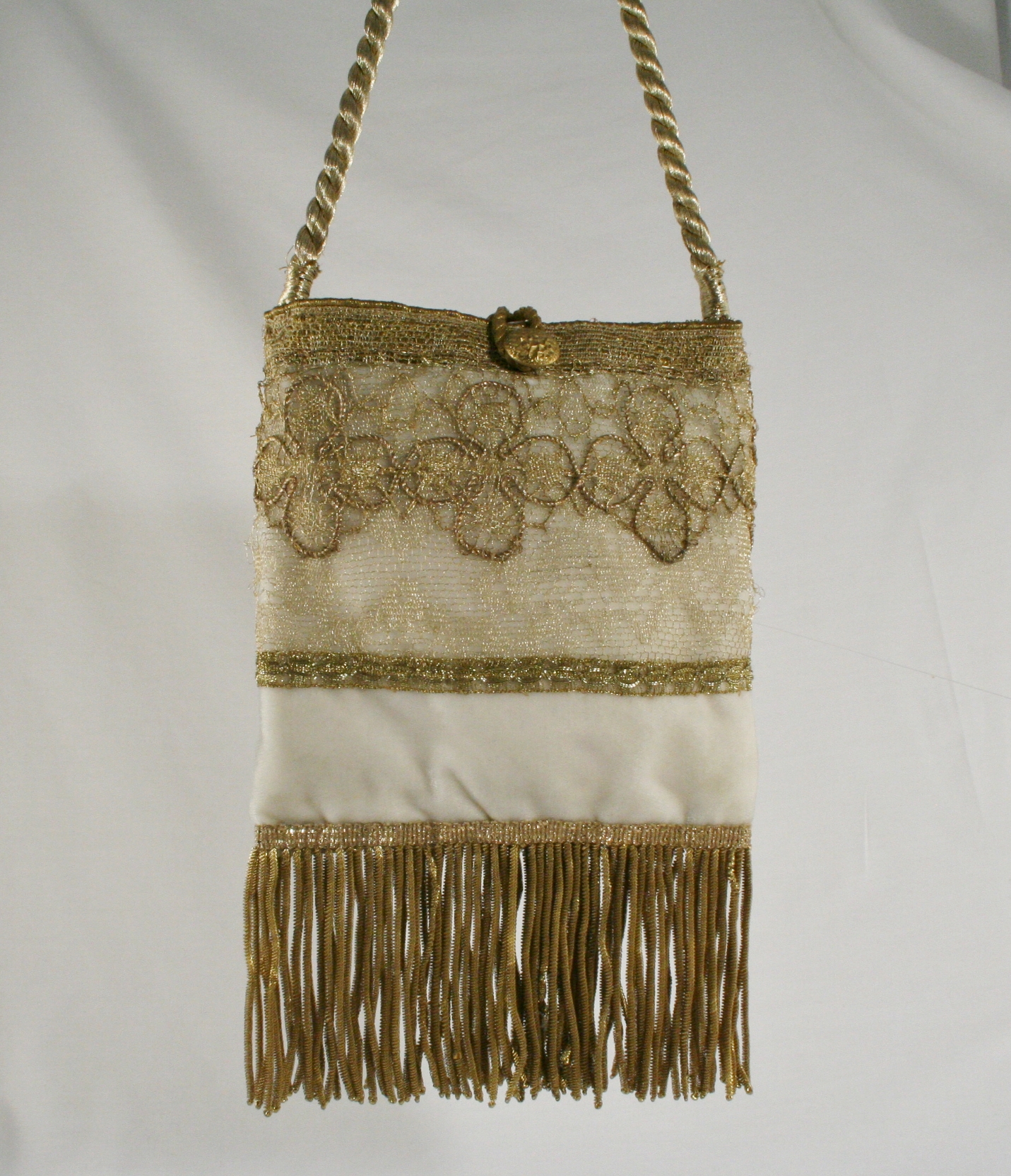 Antique Clover Lace Wedding Handbag