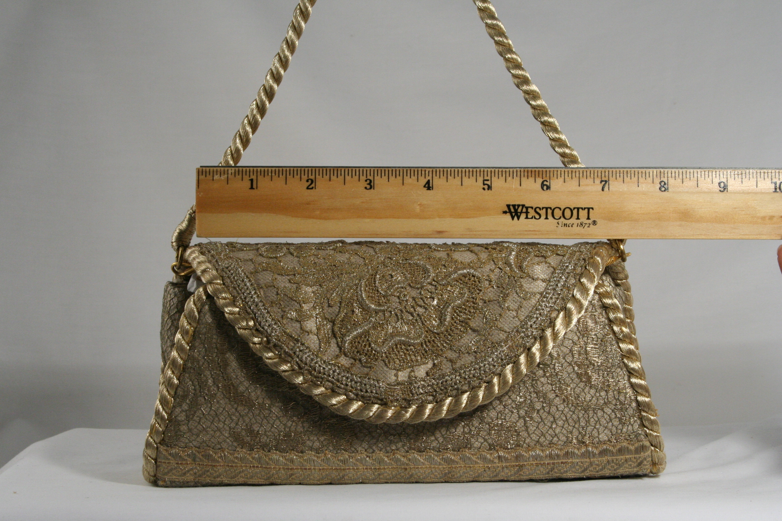 Special Antique Lace Clutch - Image 9