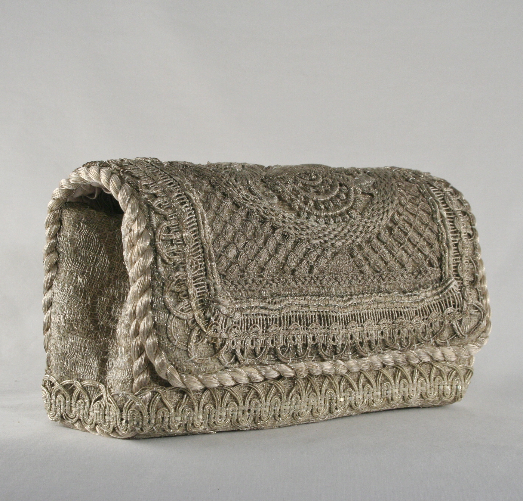 One-of-a-kind Antique Silver Lace Treasure