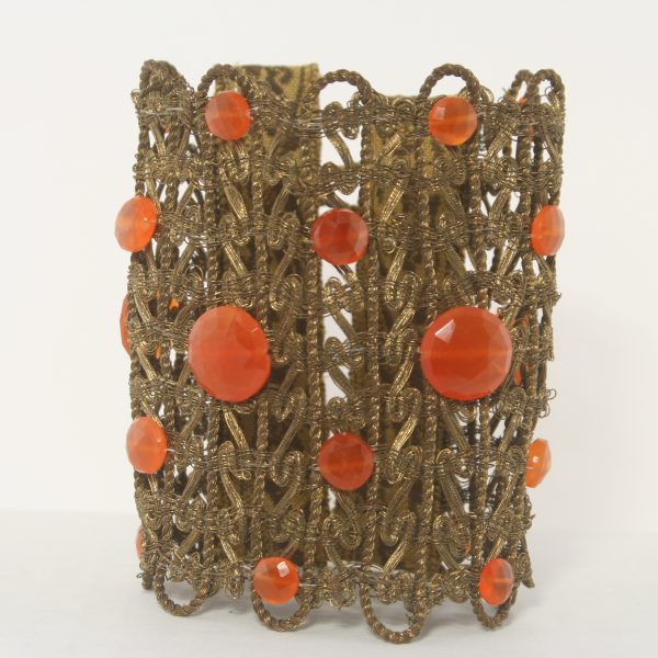 Antique Cuff of Juicy Carnelian
